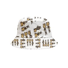 Sketchy Bear Kiddos Inside Out Bucket Hat (kids) by dflcprintsclothing