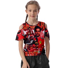 Carlos Sainz Kids  Butterfly Cutout Tee by Boster123