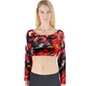 Carlos Sainz Long Sleeve Crop Top View1