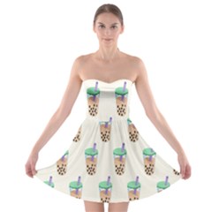 Cute Boba Strapless Bra Top Dress by artworkshop