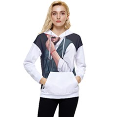 Moosewala Women s Lightweight Drawstring Hoodie by Mayank