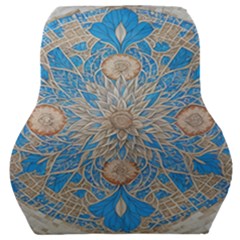 Flower Mandala Pattern Car Seat Back Cushion  by Grandong