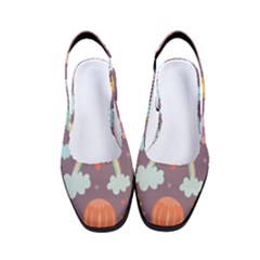 Cute-seamless-pattern-with-doodle-birds-balloons Women s Classic Slingback Heels by pakminggu