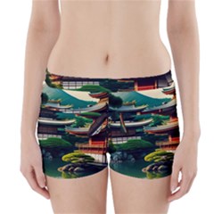 Japan Mount Fuji Japanese Boyleg Bikini Wrap Bottoms by uniart180623