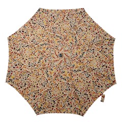 Autumn Leaves Pattern Hook Handle Umbrellas (small) by pakminggu