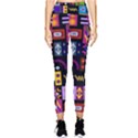 Abstract A Colorful Modern Illustration--- Pocket Leggings  View1