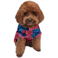 Flower Classic Japanese Art Dog T-shirt by Cowasu