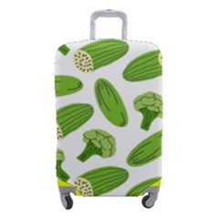 Vegetable Pattern With Composition Broccoli Luggage Cover (small) by pakminggu