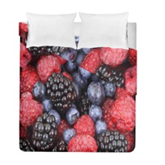 Berries-01 Duvet Cover Double Side (full/ Double Size) by nateshop