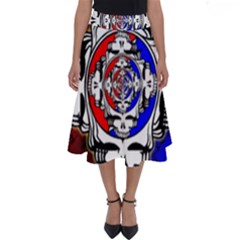 The Grateful Dead Perfect Length Midi Skirt by Grandong