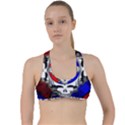 The Grateful Dead Criss Cross Racerback Sports Bra View1