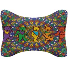 Dead Dancing Bears Grateful Dead Pattern Seat Head Rest Cushion by Grandong