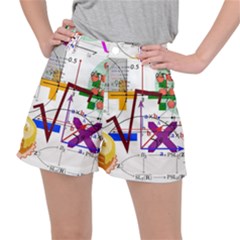 Mathematics Formula Physics School Women s Ripstop Shorts by Bedest