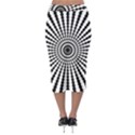 Starburst-sunburst-hypnotic Midi Pencil Skirt View2