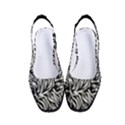 Flame Fire Pattern Digital Art Women s Classic Slingback Heels View1