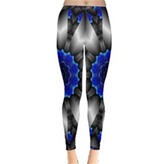 Kaleidoscope-abstract-round Inside Out Leggings by Bedest