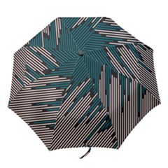 Abstract Diagonal Striped Lines Pattern Folding Umbrellas by pakminggu