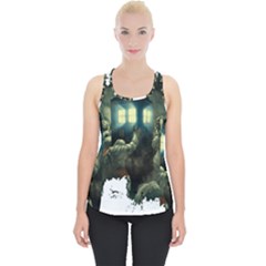 Time Machine Doctor Who Piece Up Tank Top by Cowasu