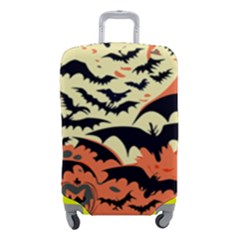 Bat Pattern Luggage Cover (small) by Valentinaart