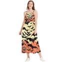 Bat pattern Boho Sleeveless Summer Dress View1