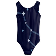 Celebrities-categories-universe-sky Kids  Cut-out Back One Piece Swimsuit by Cowasu