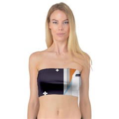 Rocket-space-universe-spaceship Bandeau Top by Cowasu