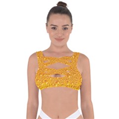 Bubble-beer Bandaged Up Bikini Top by Sarkoni