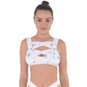 Blue Oxygen-bubbles-in-the-water Bandaged Up Bikini Top View1