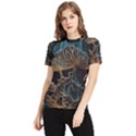 Forest Mushroom Wood Women s Short Sleeve Rash Guard View1