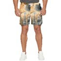 Garden Mushrooms Tree Flower Men s Runner Shorts View1