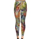 Abstract Background Pattern Inside Out Leggings View2