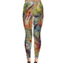 Abstract Background Pattern Inside Out Leggings View4