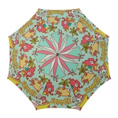 Summer Up Cute Doodle Golf Umbrellas by Bedest