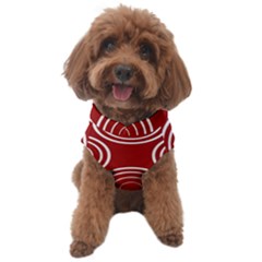 Background-red Dog Sweater by nateshop