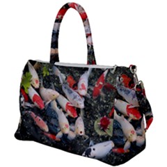 Koi Fish Nature Duffel Travel Bag by Ndabl3x