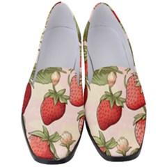 Strawberry Fruit Women s Classic Loafer Heels by Bedest