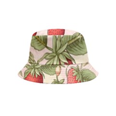 Strawberry Fruit Bucket Hat (kids) by Bedest