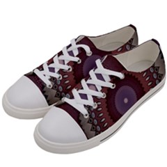 Art Pattern Design Women s Low Top Canvas Sneakers by Proyonanggan