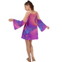 Fractal Art Artwork Magical Purple Boho Dress View2