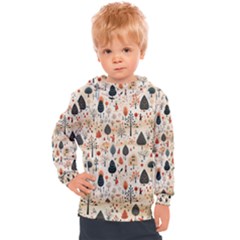 Pattern Seamless Kids  Hooded Pullover by Proyonanggan