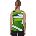 Golf Course Par Green Velvet Tank Top View2