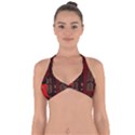 Technology Computer Circuit Halter Neck Bikini Top View1