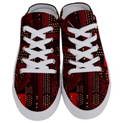 Technology Computer Circuit Half Slippers by Sarkoni