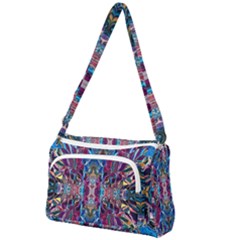 Cobalt Blend Front Pocket Crossbody Bag