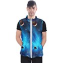 3d Universe Space Star Planet Men s Puffer Vest View1