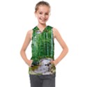 Bamboo Forest Squid Family Kids  Sleeveless Hoodie View1