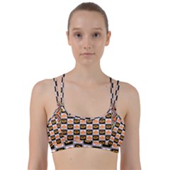 Chess Halloween Pattern Line Them Up Sports Bra by Ndabl3x