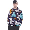 Ghost Pumpkin Scary Men s Pullover Hoodie View1