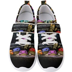 Teenage Mutant Ninja Turtles Leonardo Raphael Michelangelo Donatello Men s Velcro Strap Shoes by Sarkoni