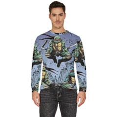 Teenage Mutant Ninja Turtles Comics Men s Fleece Sweatshirt by Sarkoni